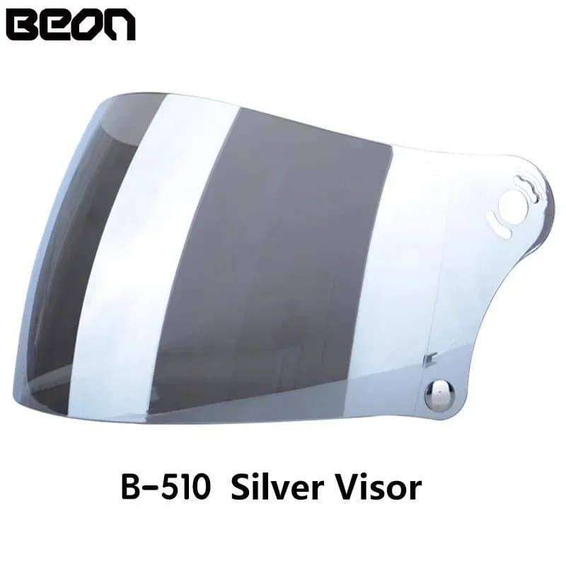 Visiera HOT per Casco Moto BEON B510, Lente Protettiva Anti-UV, Schermo Facciale per Casco Moto