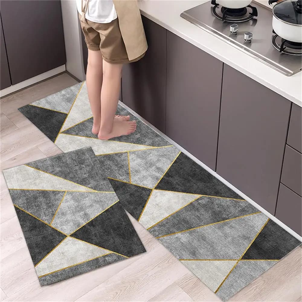 Tappeto da cucina Durevole Zerbino d'ingresso per la casa Tappetini da cucina di fascia alta per pavimento Tappeto grande antiscivolo lavabile per tenere la casa impermeabile