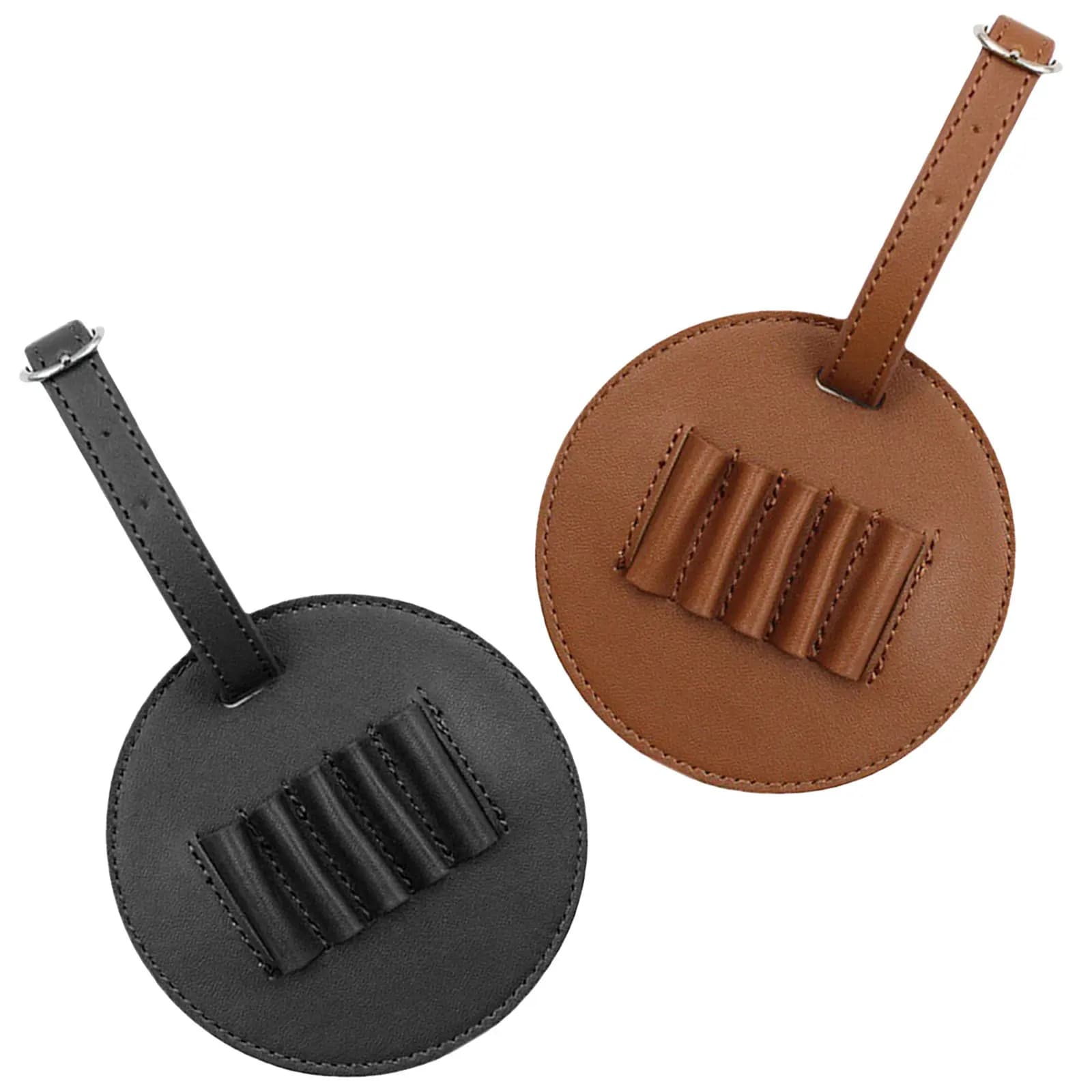 2 Pezzi Porta Tee da Golf Rotondo Portatile con Clip, Organizzatore da Appendere in Vita, Custodia per Accessori da Golf per Esterni