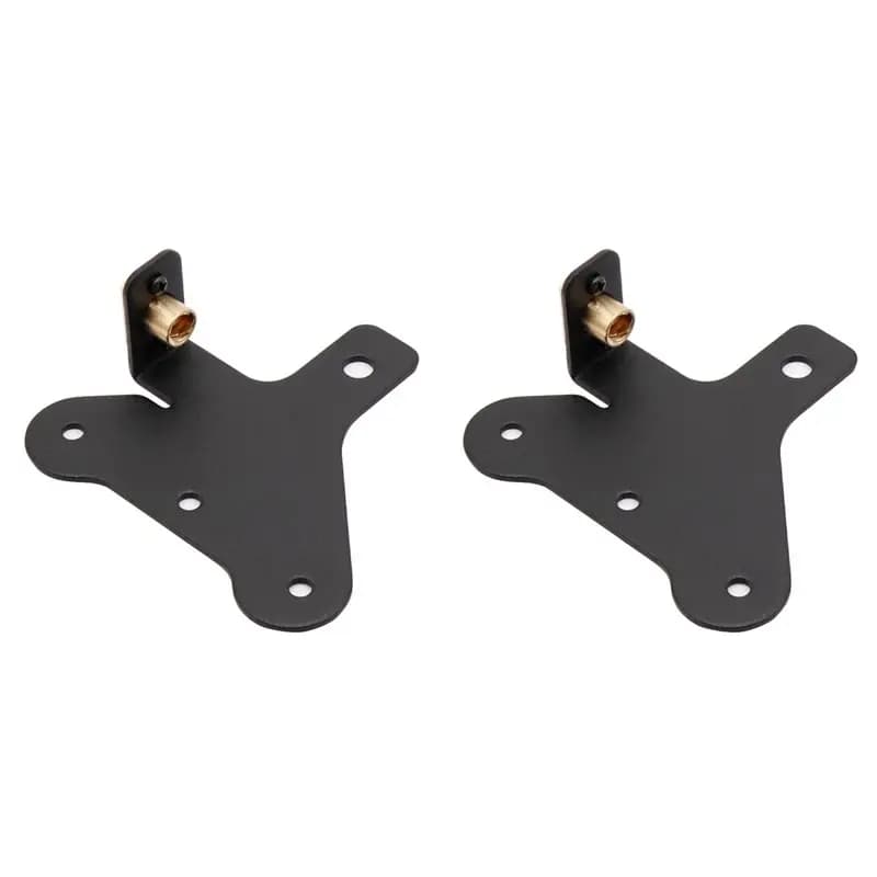 Parti per stampante 3D AB34-2X: Piastra di supporto passiva posteriore in alluminio per doppio asse Z e staffa per vite a ricircolo di sfere per stampanti serie CR-10 Ender-3