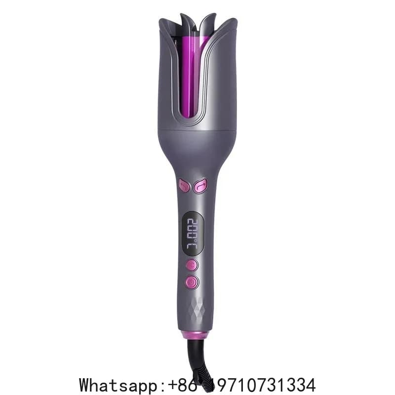 Arricciacapelli Elettrico Rotante Automatico da 32MM con Ioni Negativi, Strumento Professionale per lo Styling