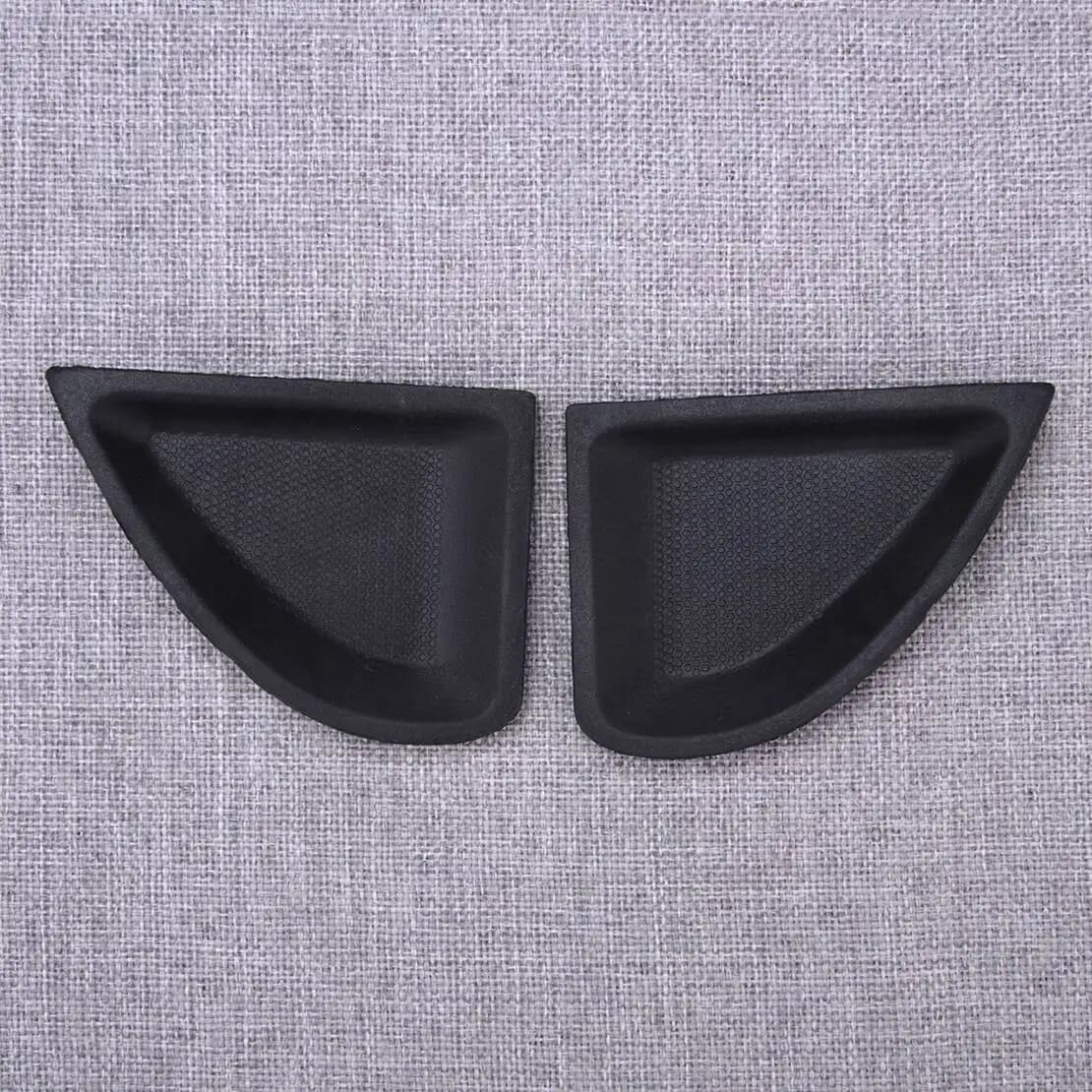1WF21DX9AC 53201611 1WF22DX9AC 53201610 2 pieces front left + right door pull cup mat black plastic insert suitable for Jeep Cherokee 2014-2020