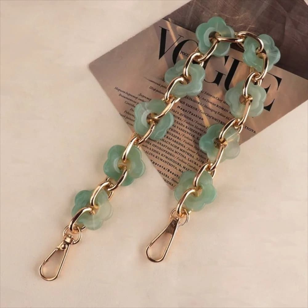 High Quality Resin Acrylic Bag Chain Strap Detachable Versatile Handbag Bag Straps Replacement Belt Diy Accessories