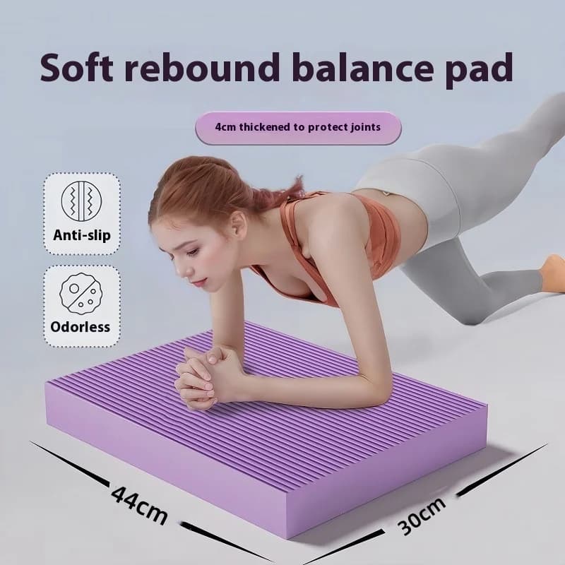 Addensate Fitness balanced yoga mat Flat support Auxiliary mat elbow and knee pad Gymnastic exercises gymnastics accessories for pilates
