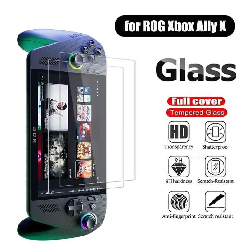 1/2 PCS Protezione In Vetro Temperato per Asus ROG Xbox Ally X Pellicola Protettiva Dello Schermo Anti-graffio per ROG Xbox Ally X Accessori
