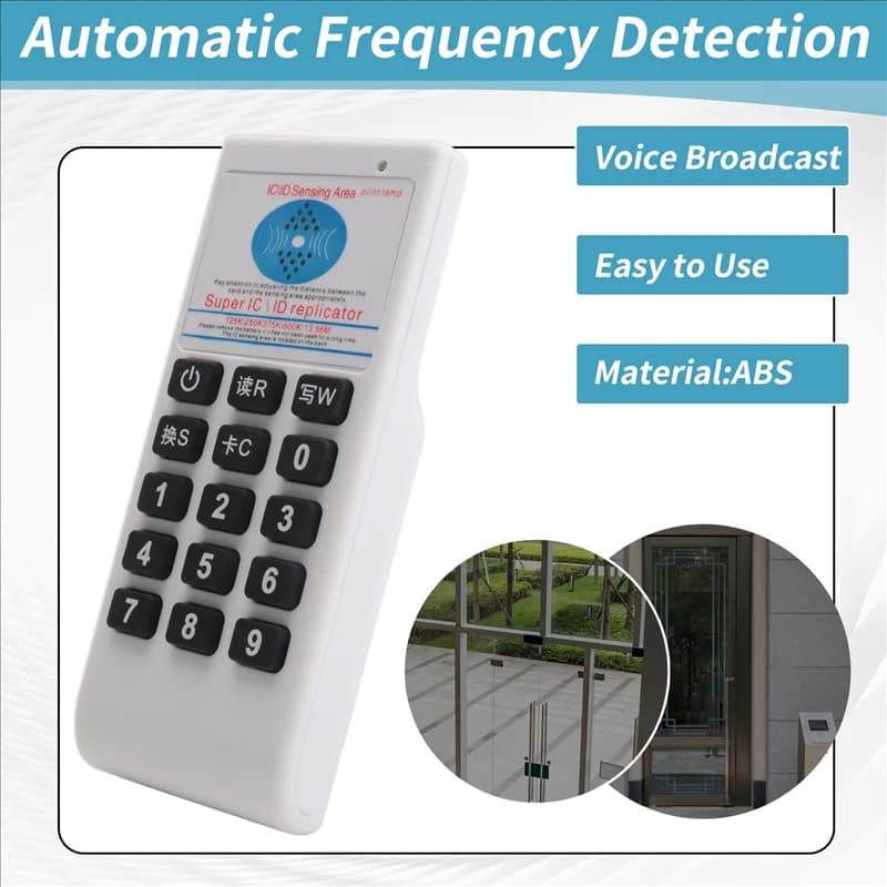 B03B-RFID Lettore e scrittore di schede IC NFC + 5XT5577 Portachiavi 125Khz-13.56MHZ Duplicatore Lettore di smart card RFID Duplicatore ID IC