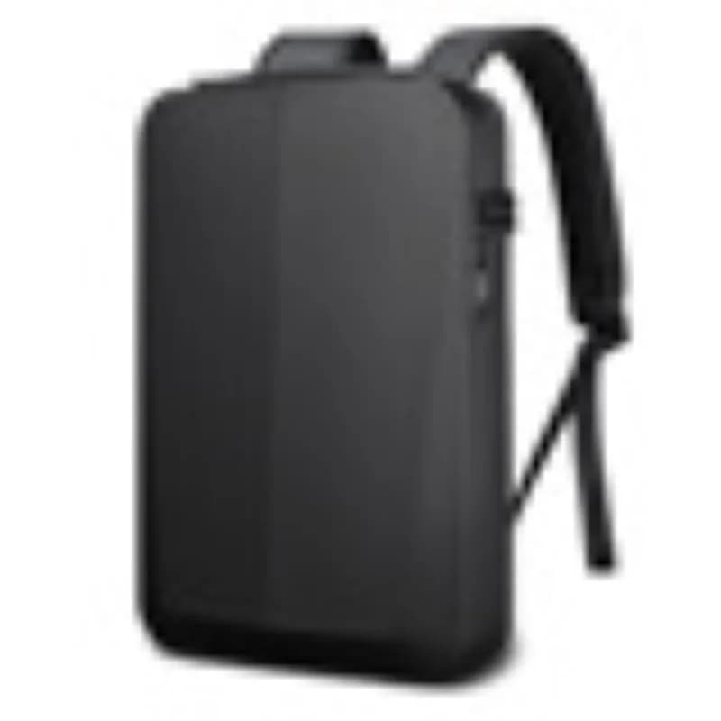 New men's business backpack, hard-shell plastic laptop bag, waterproof USB backpack