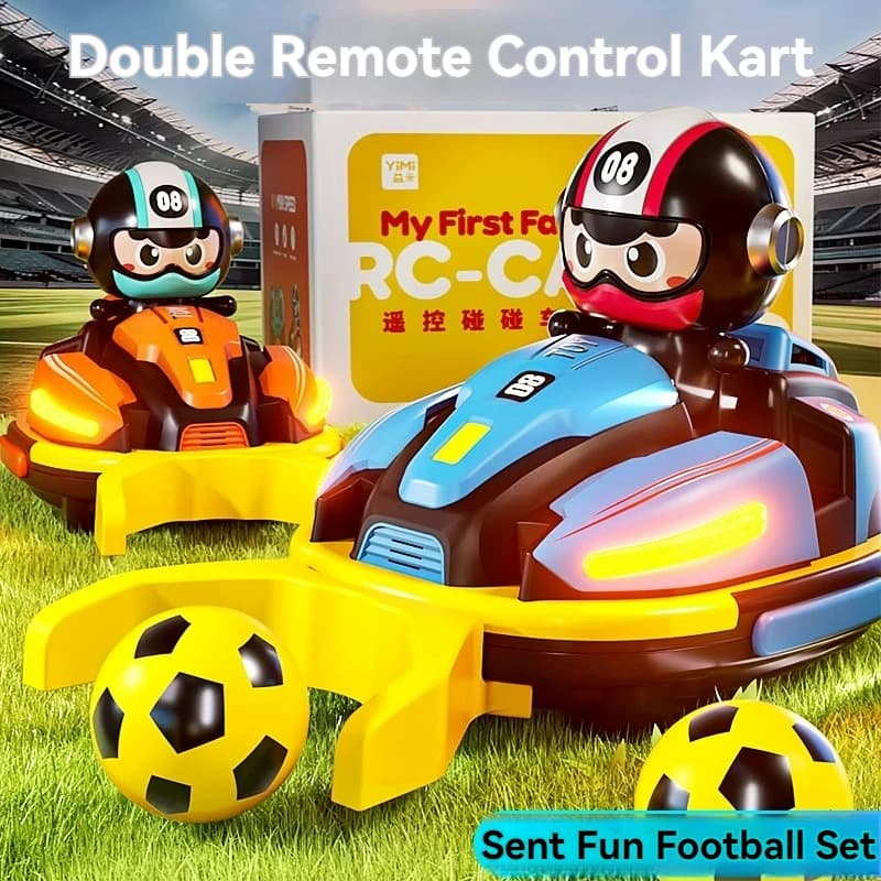 Auto RC da Combattimento per Bambini, Giocattolo Robot Catapult, Kart Telecomandato con Luci e Musica, Gioco RC per Ragazzi e Ragazze, Battaglie Familiari