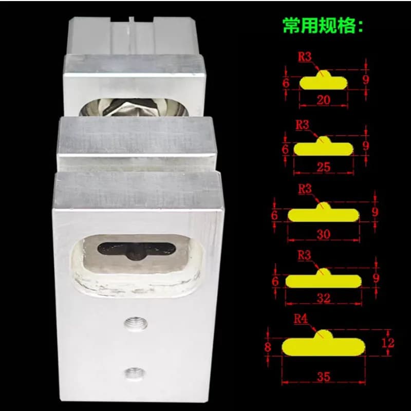 Pneumatic Hole Puncher For Bag Making Machine Butterfly Hole Punching Suit PVC/PO/OPP/PE/CPE/PPE Materials