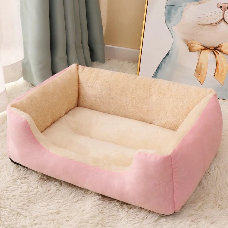 Cuscinetti per gatti in peluche caldi e per tutte le stagioni invernali per letti per cani e gatti, lavabili e resistenti ai morsi, cuscinetti per lettini per cani di piccola, media e grande