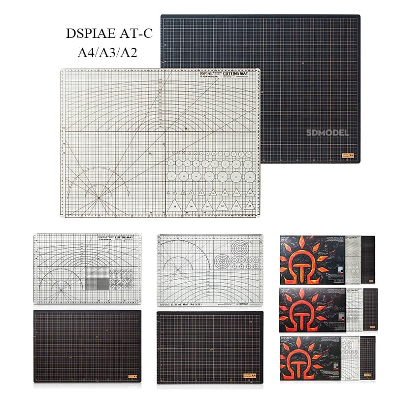DSPIAE Fustelle AT-CA2 AT-CA3 AT-CA4 Cut cap (type thickened 2 mm) Scrapbooking Stamping New parts of manual tools