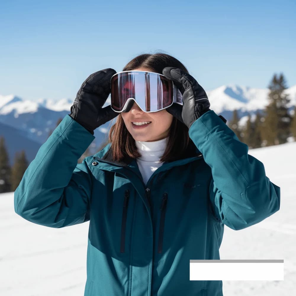 UV400 Protection Ski Goggles Anti-Fog Double Layers Snowboard Goggles Full Coating Cylindrical Lens Snow Glasses Snowmobile