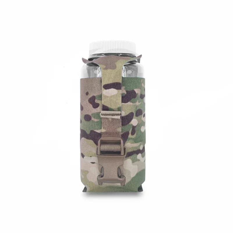 Tactical Molle SS Kettle Bag Water Bottle Pouch Bag Suitable for Nalgene 32 Oz Airsoft Vest Plate Carrier Bottle Holder