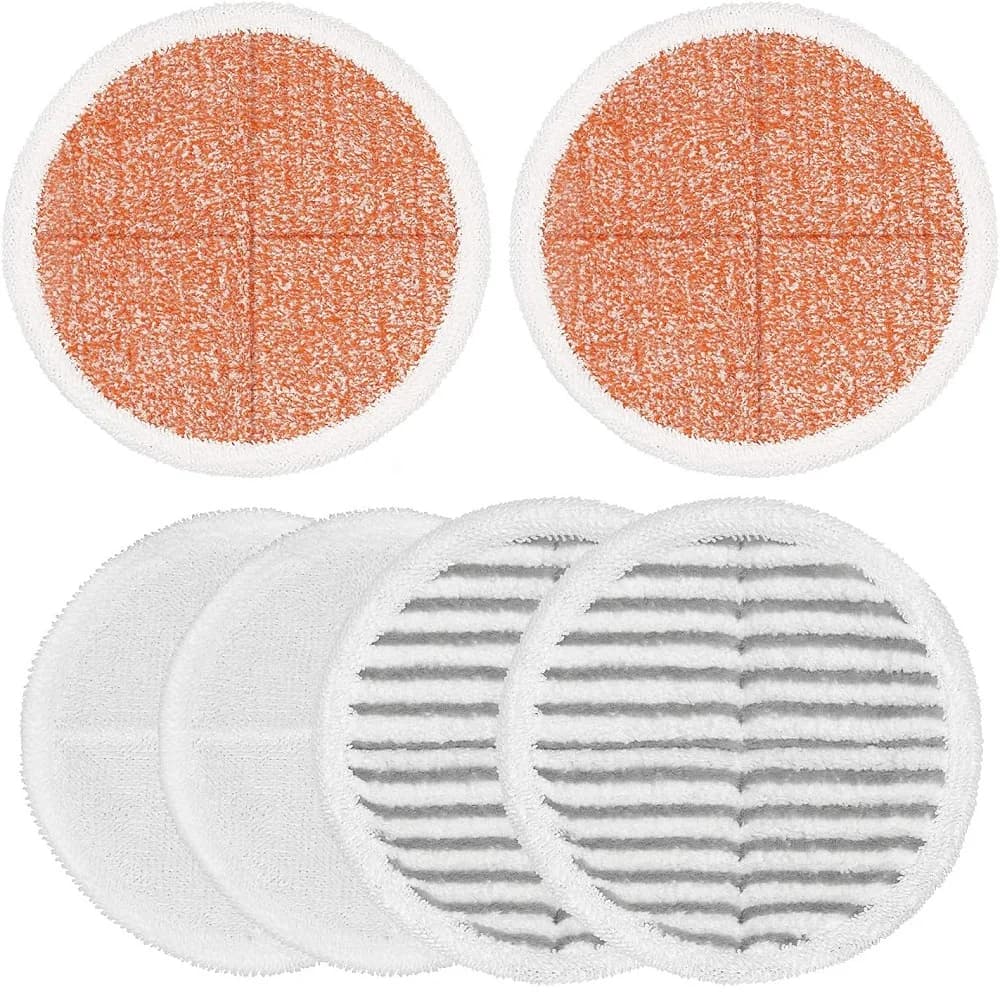 2 pezzi di ricambio per Mop a vapore per Bissell 2124 2039A 2307 23157 20391 2039 20395 Mop a vapore per la pulizia del pavimento Mop Pad