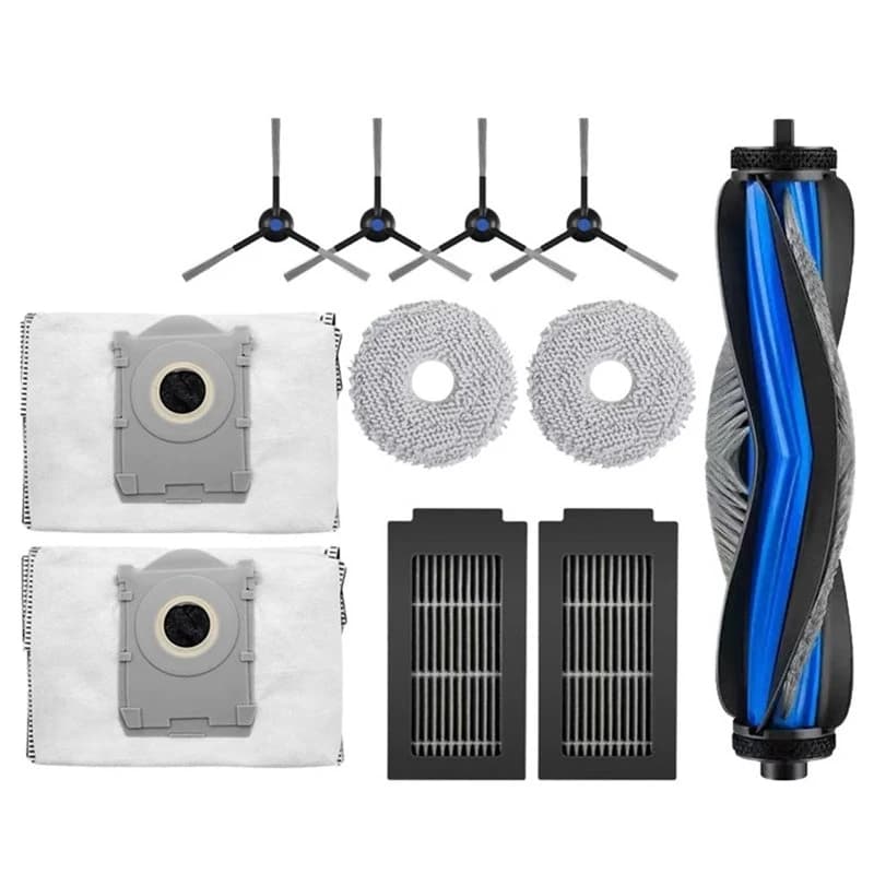 24-hour Hotsale Replacement Accessories 11Pcs Brush Dust Bag Filter Roller Mop For ECOVACS T50 PRO OMNI/T50 OMNI Vacuum Cleaner