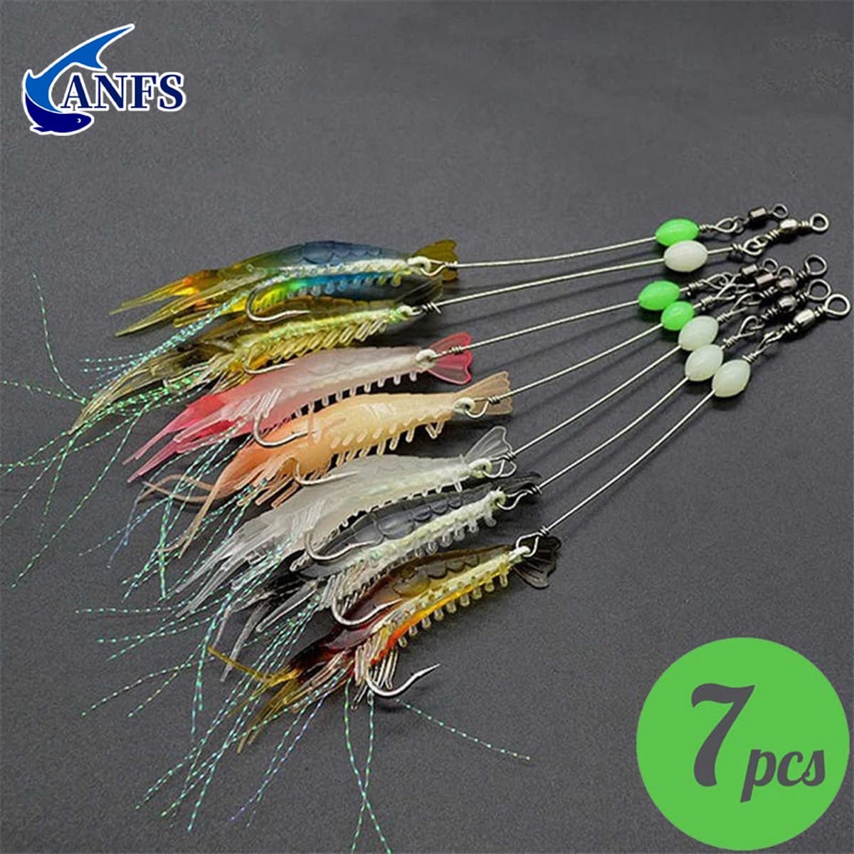 3 pz/7 pz Fishing baits Artificial Fishing baits Isca Ascesorios Artificial Fishing