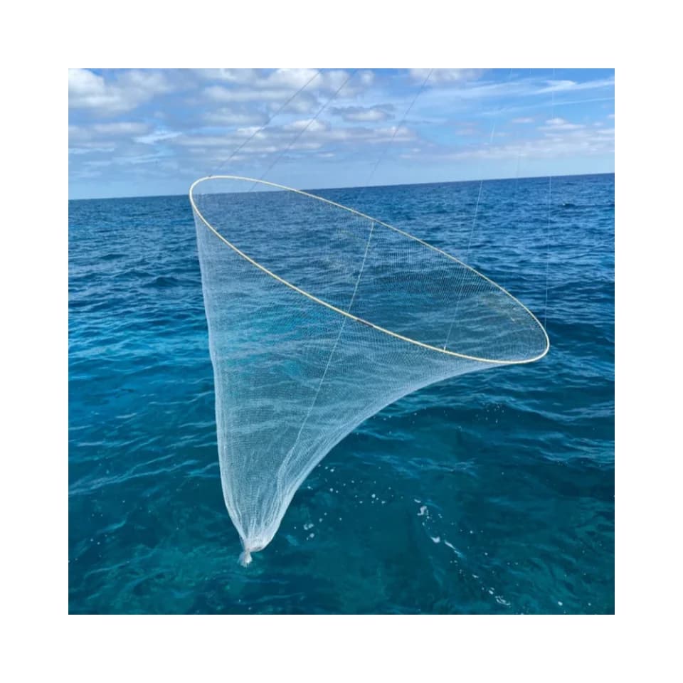 New Style Hoop Net Bait Trap Fishing Cage Nylon Mono Fishing Catch Fish Shrimp Crab Catfish Ballyhoo Bait