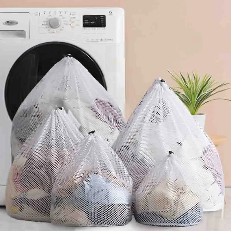 1-4 pieces home washing bag for bed linen network organizer net bra dirty socks underwear shoe storag washing machine cover clothes