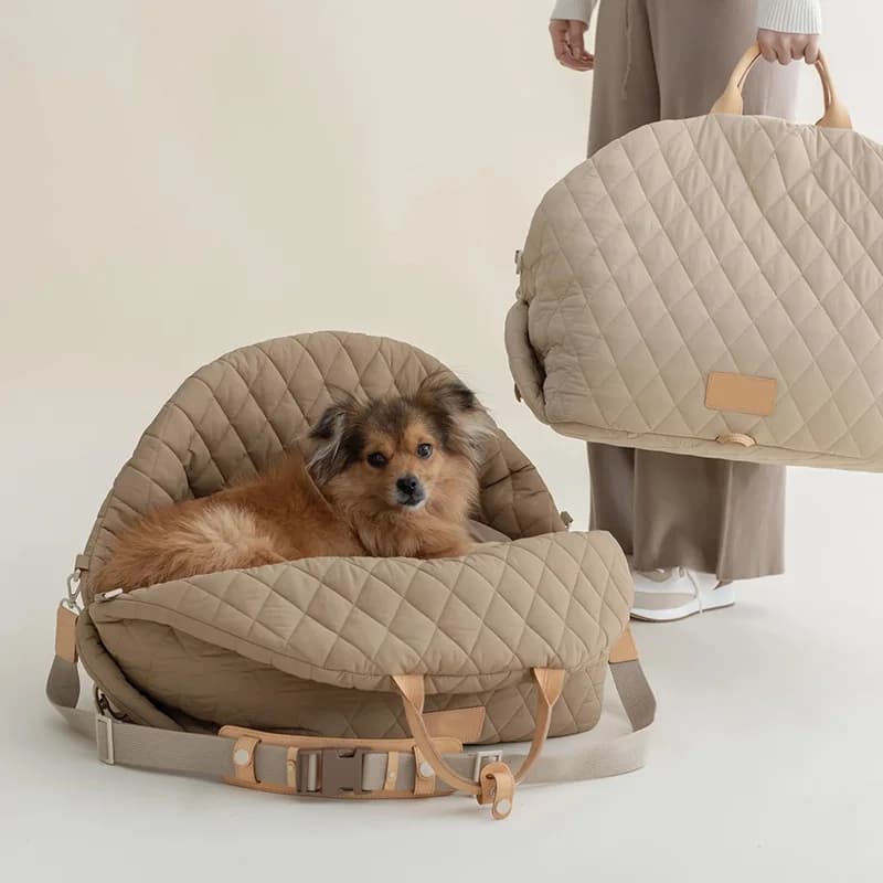 Borsa Trasportino Portatile a Tracolla per Gatti, Pieghevole, da Viaggio, Pronta Consegna, All'ingrosso, Borsa da Esterno per Animali Domestici