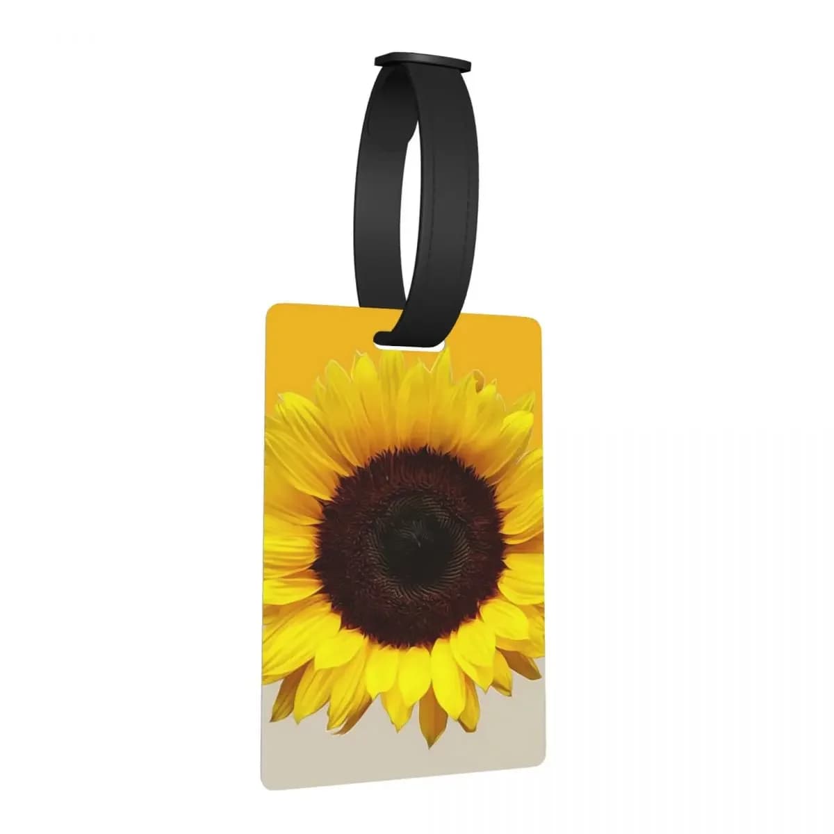 Etichette per bagagli girasole Accessori per valigie Moda da viaggio Etichetta per imbarco per bagagli Porta etichette ID Nome Indirizzo