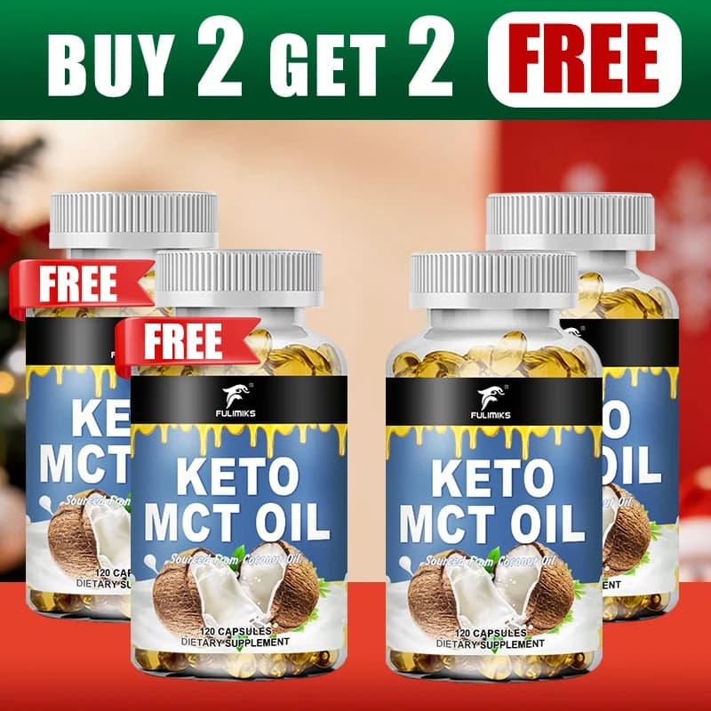 Buy 2 and receive 2 free! Capsules of Cocco Keto, Supplement with Vitamin D3 + K2, Sustained Energy and Less Vows of Eating, Fuel for Brain and Body