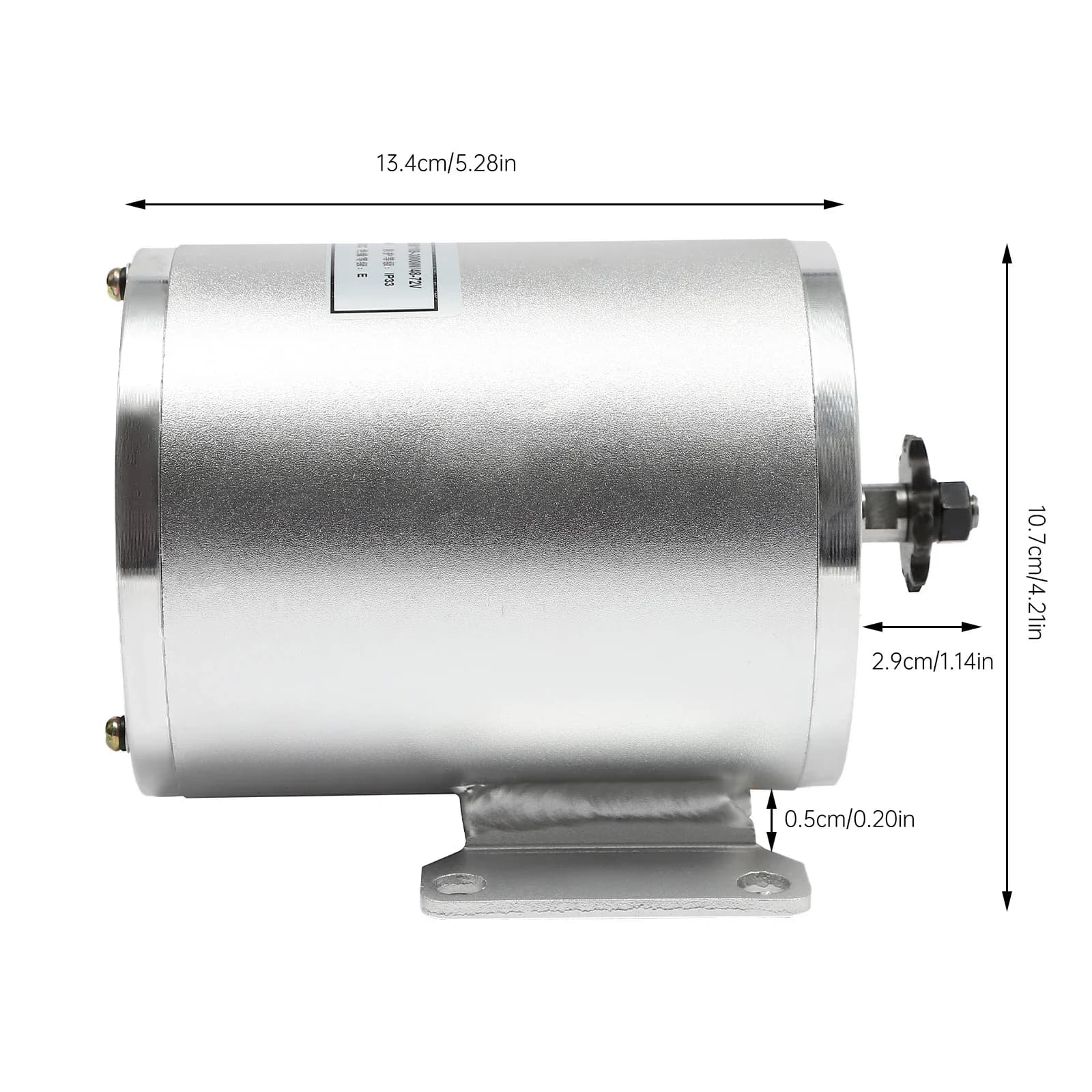 Kit motore brushless con controller e acceleratore per scooter elettrico E Bike Motore Conversione di parti fai-da-te per moto
