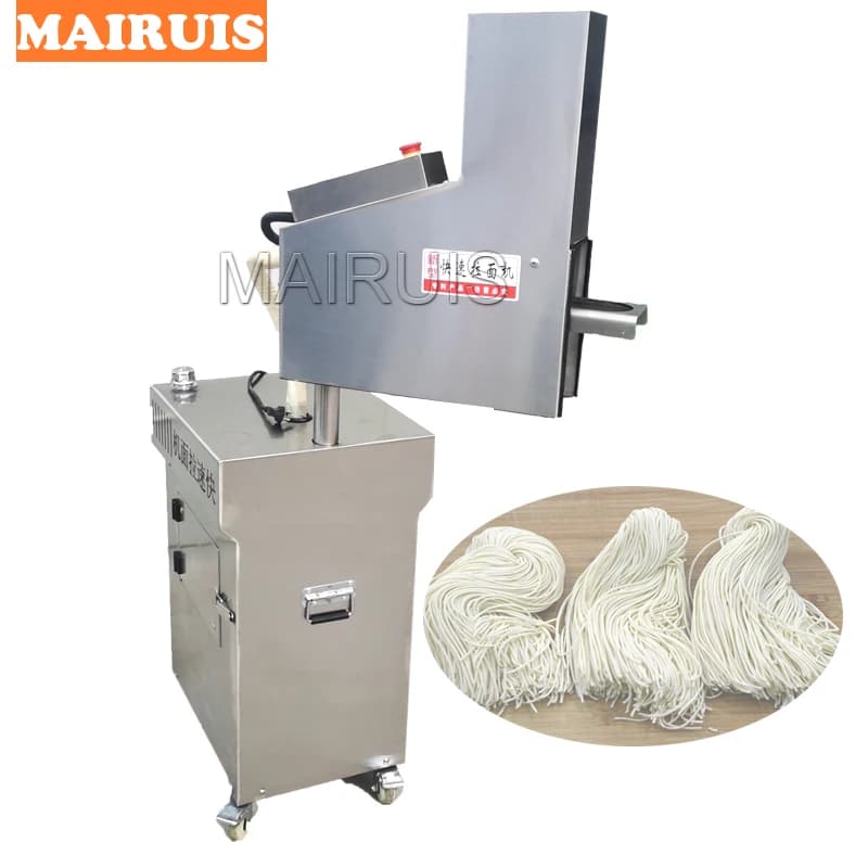 Macchina Elettrica per Pasta Fresca, Pressa per Impasto in Acciaio Inox, Produttore di Noodles Dandan