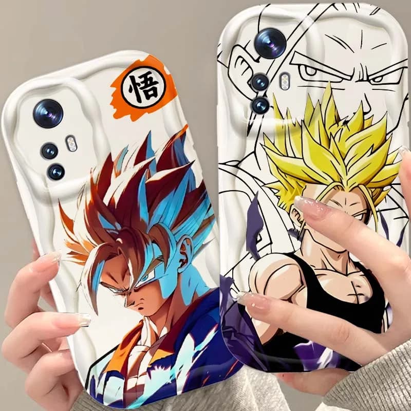 Custodia per telefono Dragon Ball Trunks Goku per Xiaomi Mi 11 12 12T 14 15 Lite Ultra Poco F4 X3 X5 X6 X4 X7 M6 F6 Pro 5G Wave Oil
