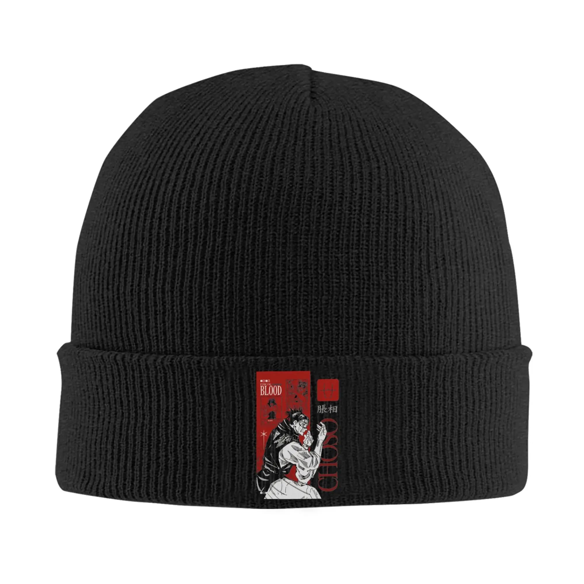 Choso Anime Hats Autumn Winter Skullies Beanies New JJK Manga Caps Female Male Acrylic Knitted Caps