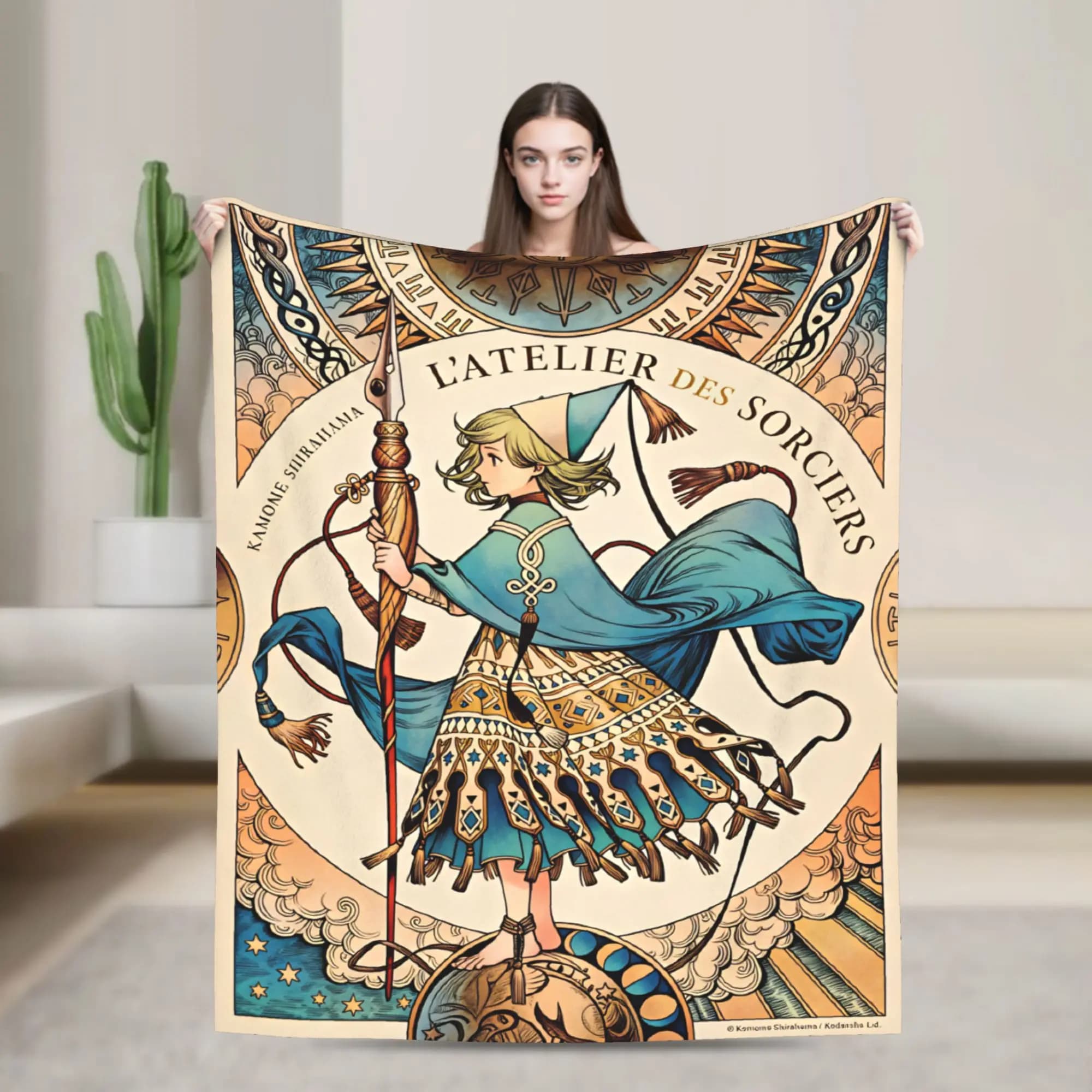 Witch Hat Atelier Blankets Super Warm Street Trend Plush Bedding Throws For Couch Chair Sofa Bed Camping Bedspread Bed Cover