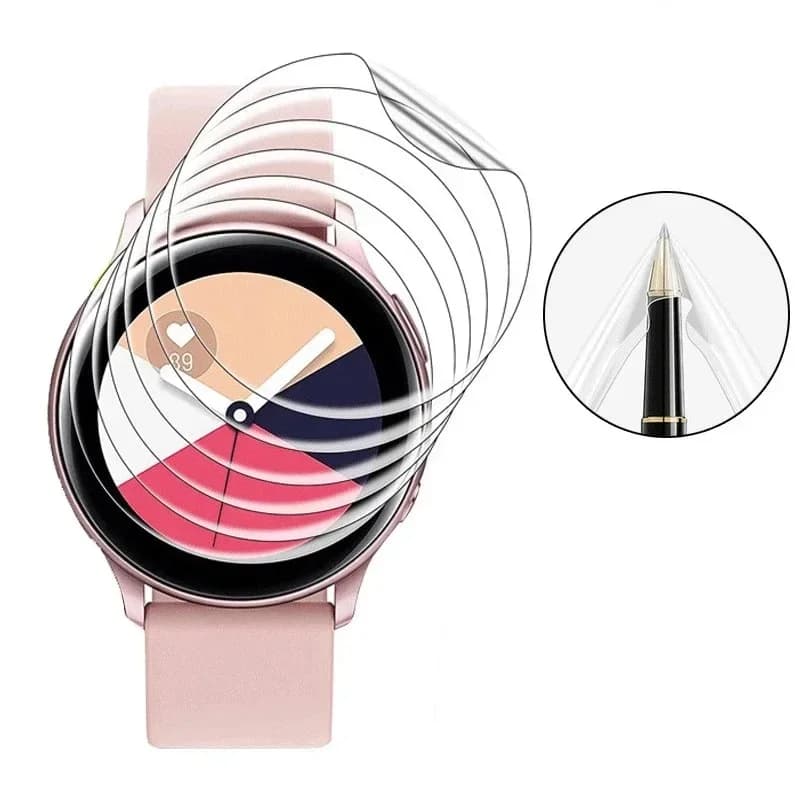 5Pcs pellicola protettiva idrogel per Samsung Galaxy Watch 3 4 5 6 40mm 41mm 42mm 44mm 45mm 46mm pellicola proteggi schermo