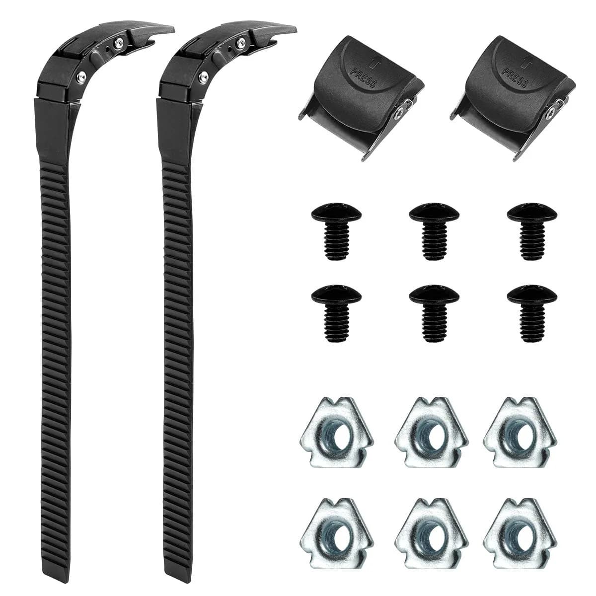 A89E-Roller Strap Shoes Skating Buckle Parts Replacement Straps Energy Leash Snowboard Binding Belt Tight Buckles