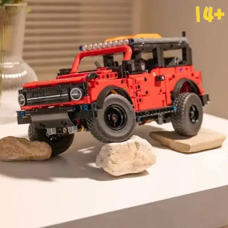Nuovissimo Set di Costruzioni MOC SUV Fuoristrada, 943 Pezzi, Nuovo Stile 2026, Gioco Educativo, Regalo Perfetto per Bambini