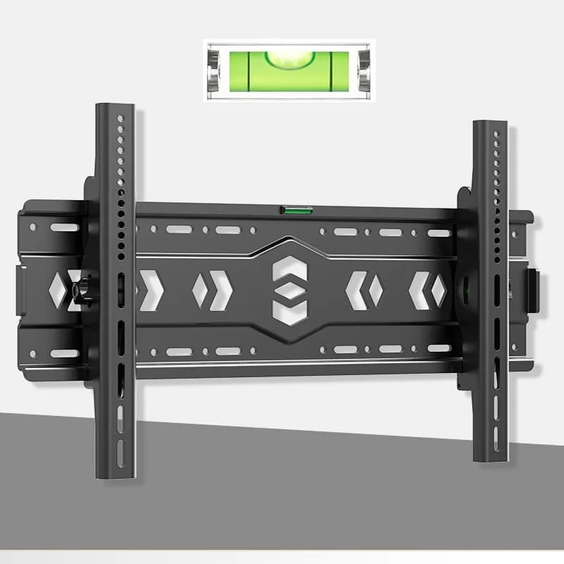 BEISHI fixed wall bracket for 40-80 inch LED LCD TV, improved and reinforced version, adjustable TV support, 600*400mm, 70kg