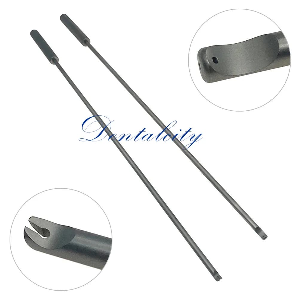 1 pz Spinginodoi per laparoscopia con punta aperta/chiusa in acciaio inossidabile, Strumenti chirurgici per laparoscopia