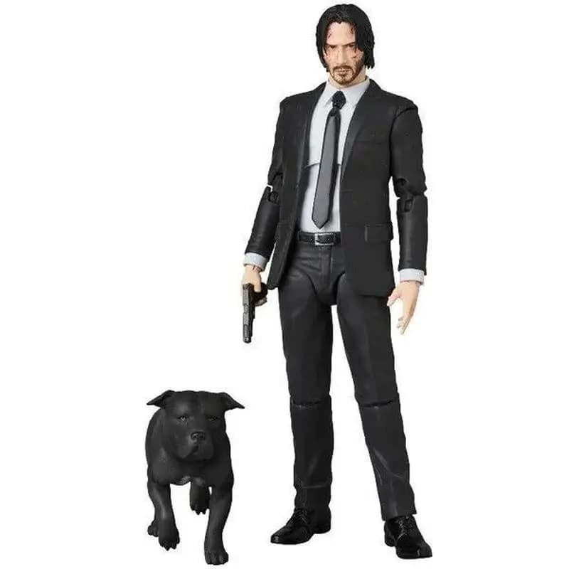 Disponibile Mafex 085 Action Figure di John Wick, Modellino da Collezione con Articolazioni Mobili, Decorazione da Scrivania, Regalo di Compleanno per Bambini