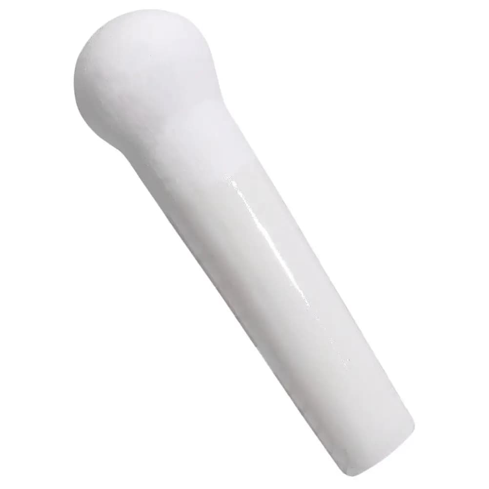 Kitchen Garlic Pestle Ceramic Grinder for Herb Spice Food Medicine Crushing Ergonomic Smooth Handle Quick Mashing Non Sticky