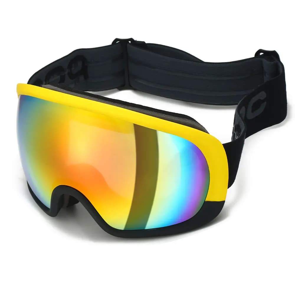 Occhiali da sci Uomo Occhiali da snowboard Donna Inverno Occhiali da sole da neve per esterni UV400 Occhiali da sci antiappannamento con lenti a doppio strato