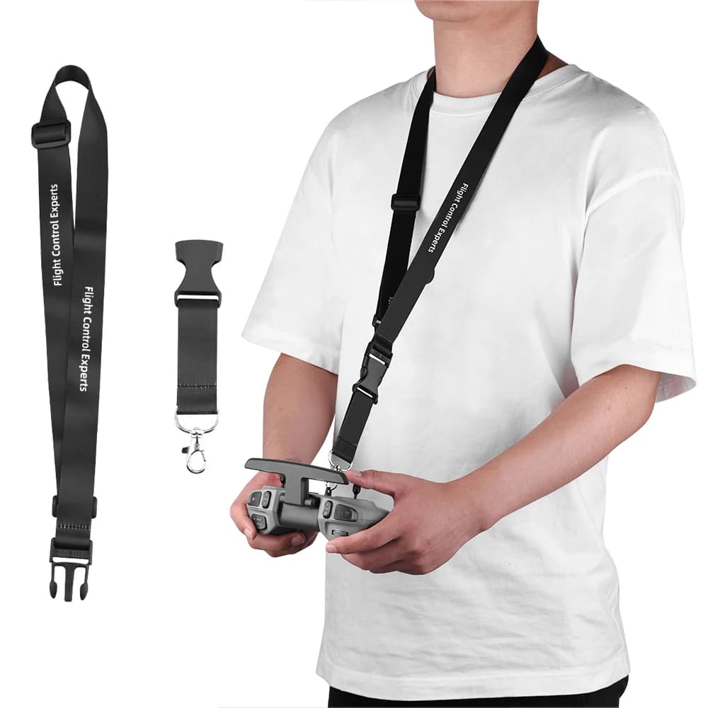 Cordino da collo per DJI Avata/FPV Drone Telecomando Cordino da collo regolabile Cintura di sicurezza per accessorio DJI Avata