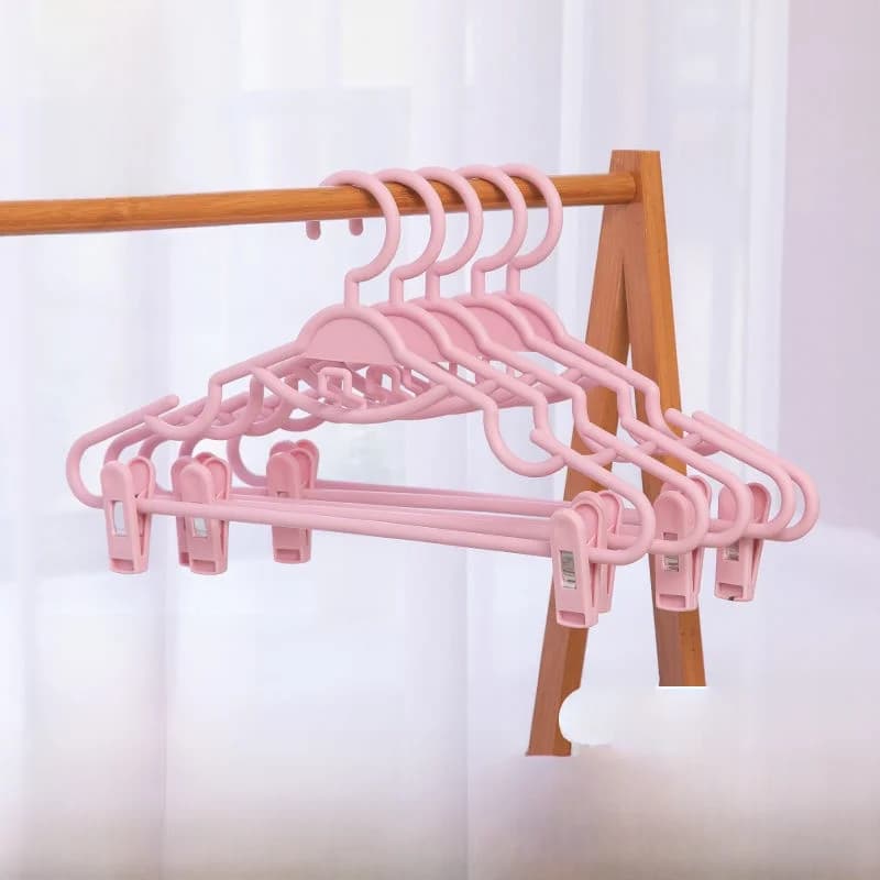 Appendiabiti in plastica per adulti, stendibiancheria per Hanfu con clip, appendiabiti per pantaloni senza lasciare segni, stendibiancheria multifunzione antiscivolo