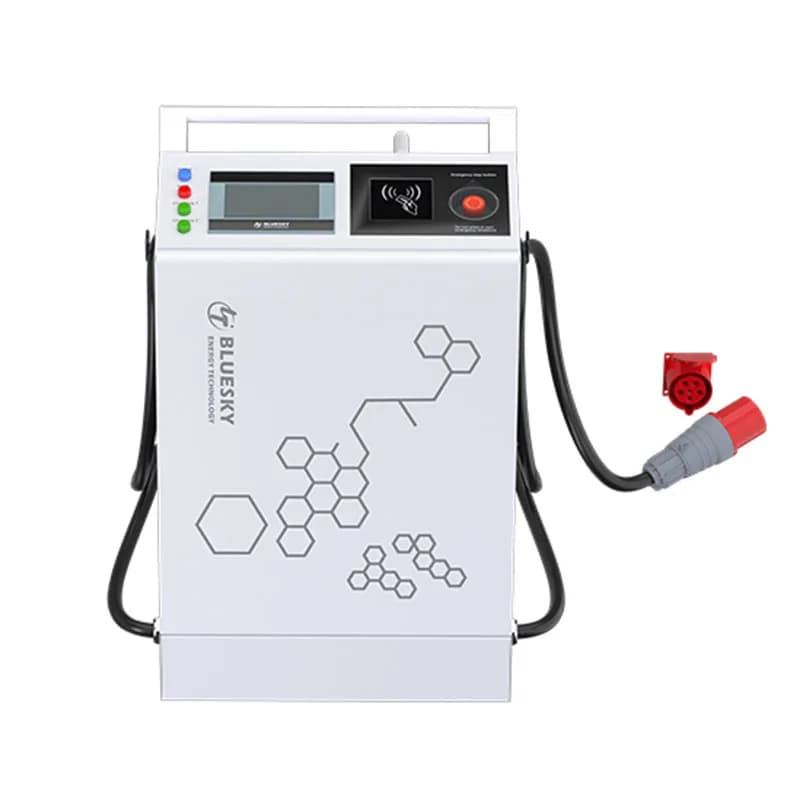 Quick Charging Station Mobile BLUESKY 20KW/40KW DC GBT/CCS Triphase OCPP1.6 IP55 for Electric Cars, Chademo Home Charging