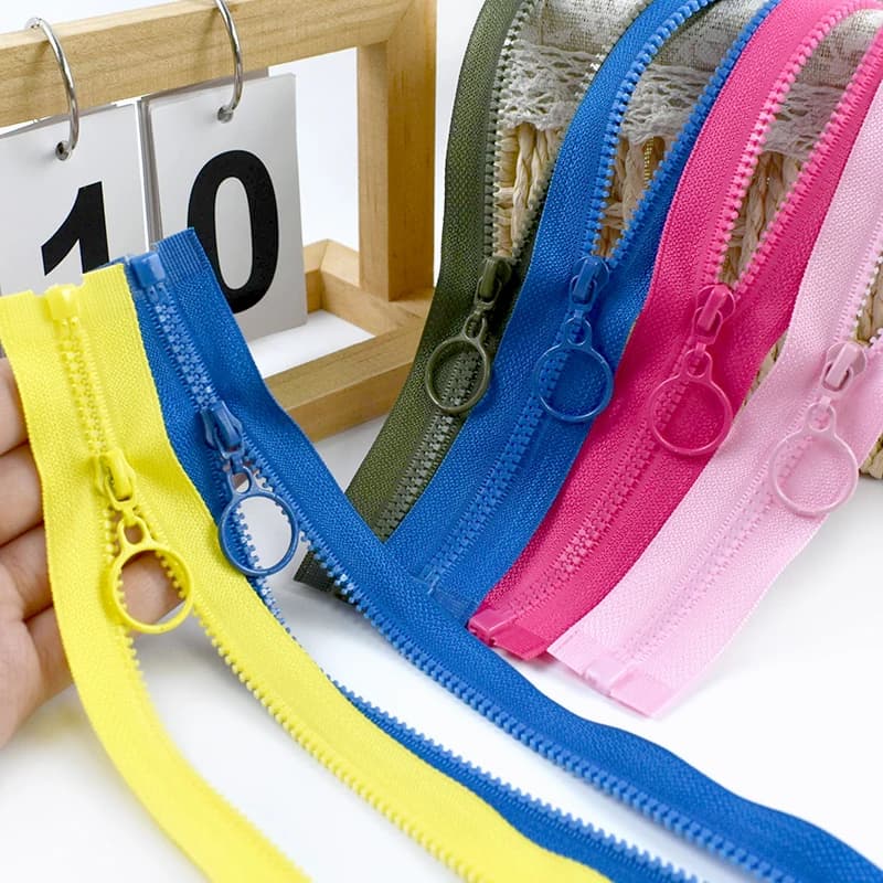 5/10/20 pezzi 25/60 cm 3 # Cerniera in Resina Colorata per Cucito, Borse, Abbigliamento, Chiusura Apribile/Impermeabile, Kit di Riparazione per Portafogli, Accessori