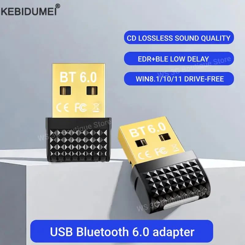 Bluetooth Adapter 6.0 Dongle Bluetooth USB Receiver and Bluetooth transmitter for keyboard/mouse/earphone/ Bluetooth speaker