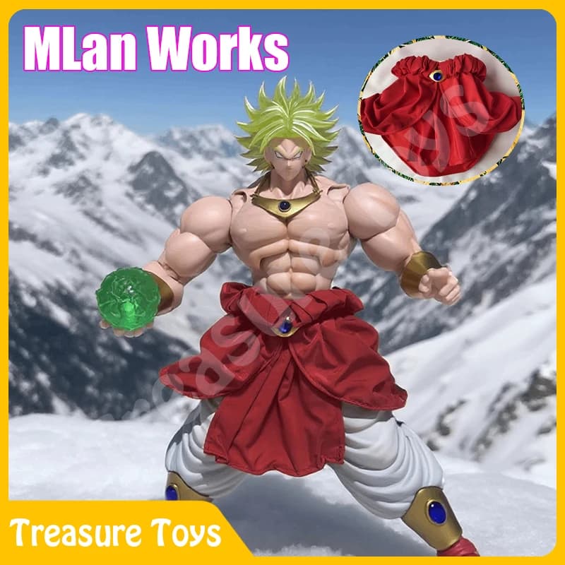 Disponibile MLan Works Broly Gonna Orlo Dragon Ball Super Saiyan Broly Gonna Orlo Vestiti Anime Action Figures Regali Giocattoli