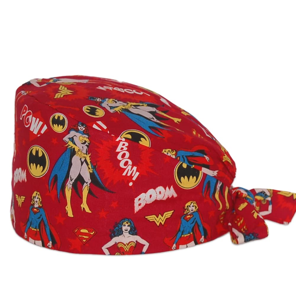 Nuovo Cartoon Dottore Sala Operatoria Testa Cap Lab Scrub Pet Ospedale Cappello Chirurgico Donna uomo Dentista Stampato Infermieristica Scrub Caps