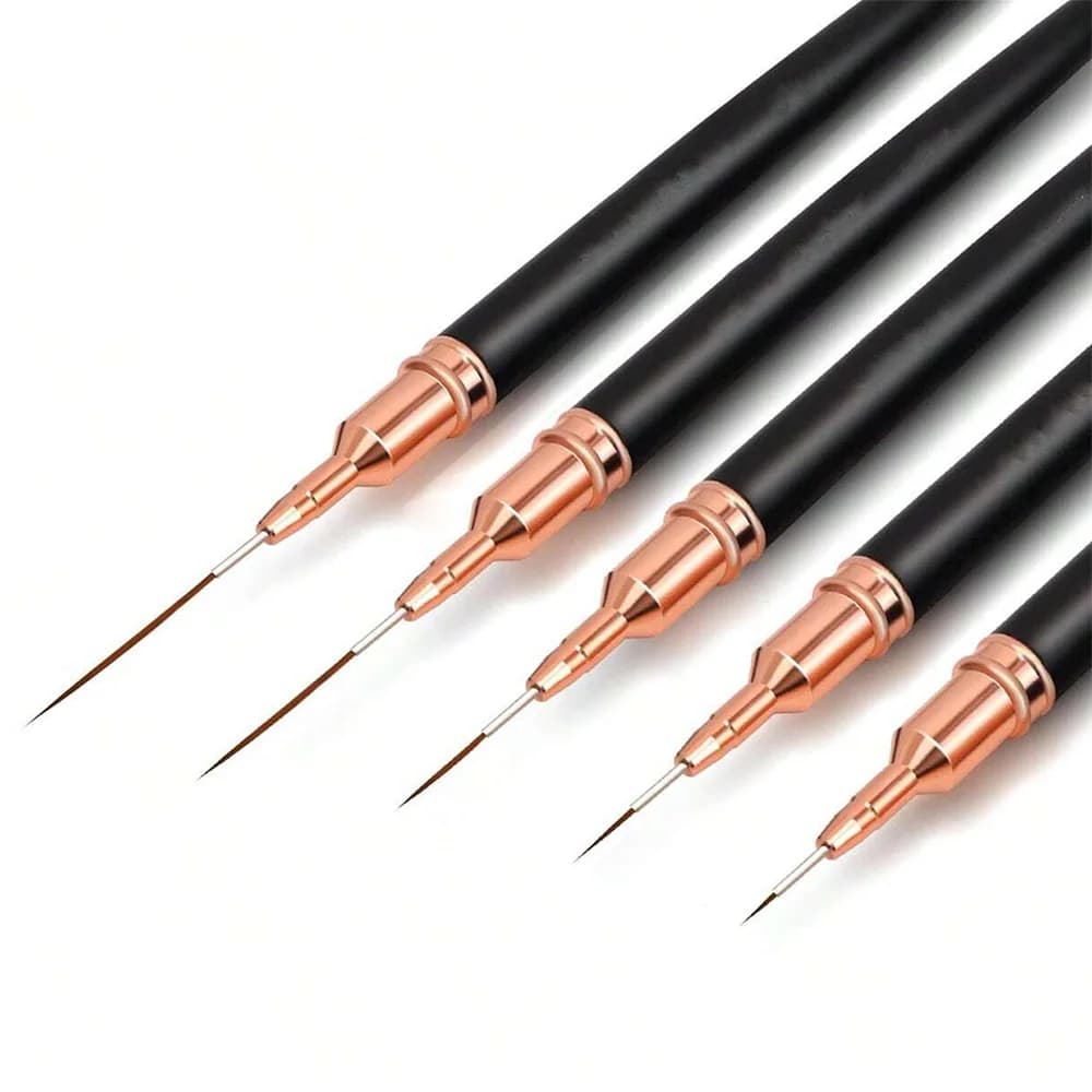Ultra Fine Nail Art Liner Brushes Set, Professional Thin Line Painting Pens, Manicure Tools for Nail Art Design & Detail Drawing