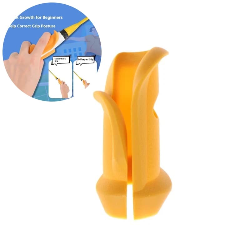 1 pz PP Badminton Grip Trainer - Universal help for racket to improve skills and posture, grip corrector for tennis and badminton