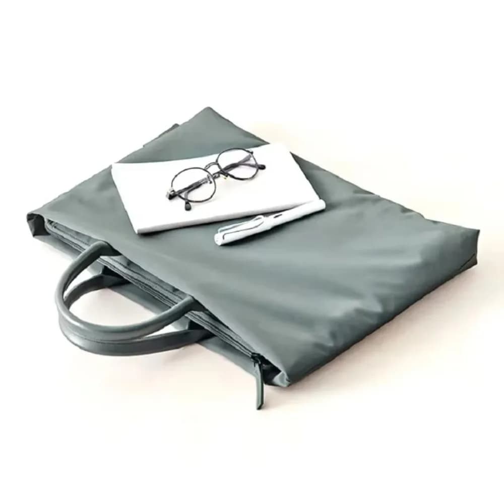 Borsa per laptop impermeabile durevole Borsa per laptop morbida in nylon Borsa per documenti alla moda per uomo