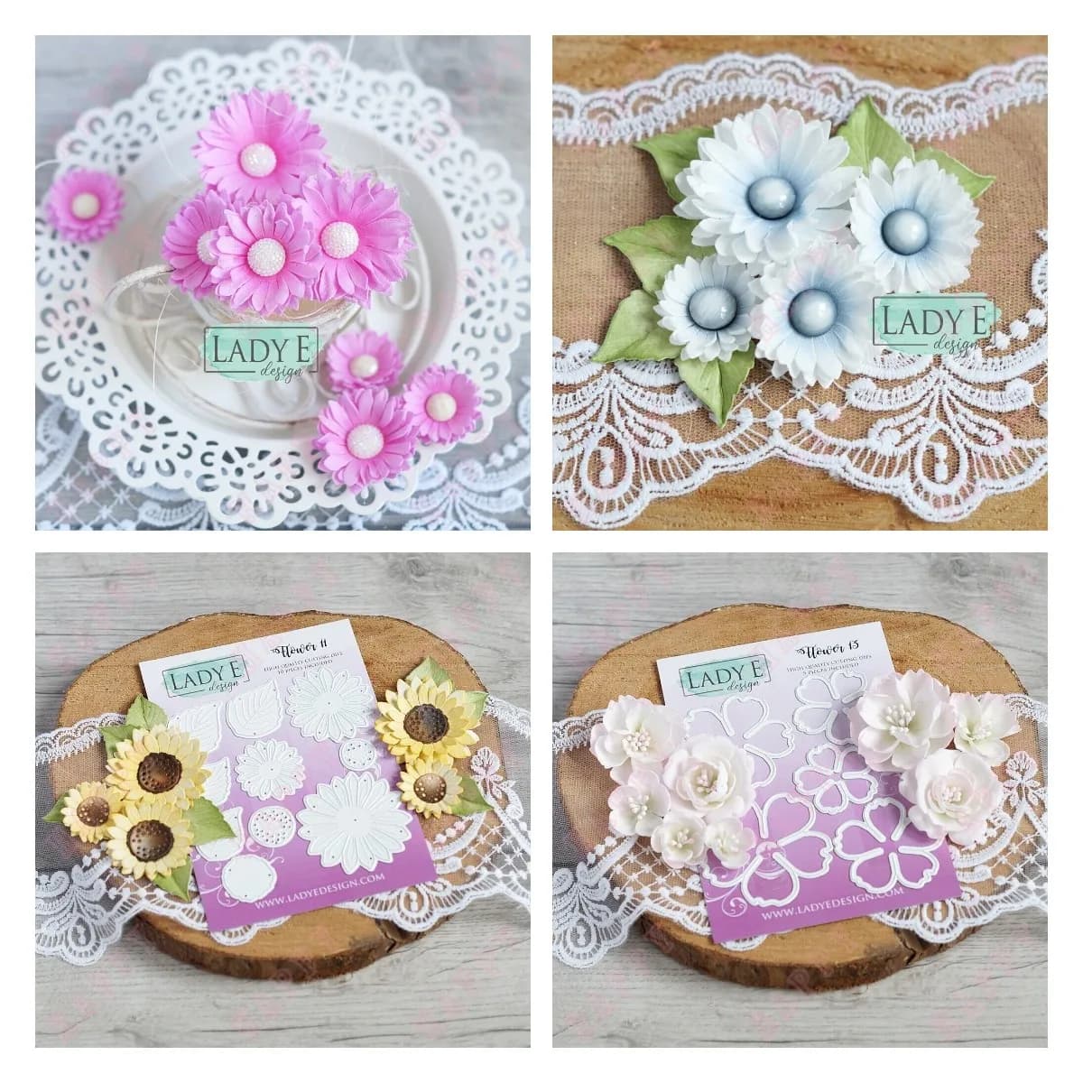 Flower13 Metal Die Cutting Dies For DIY Scrapbooking Album Decorative Embossing DIY Paper Cards Making Sunflower Small Flowers