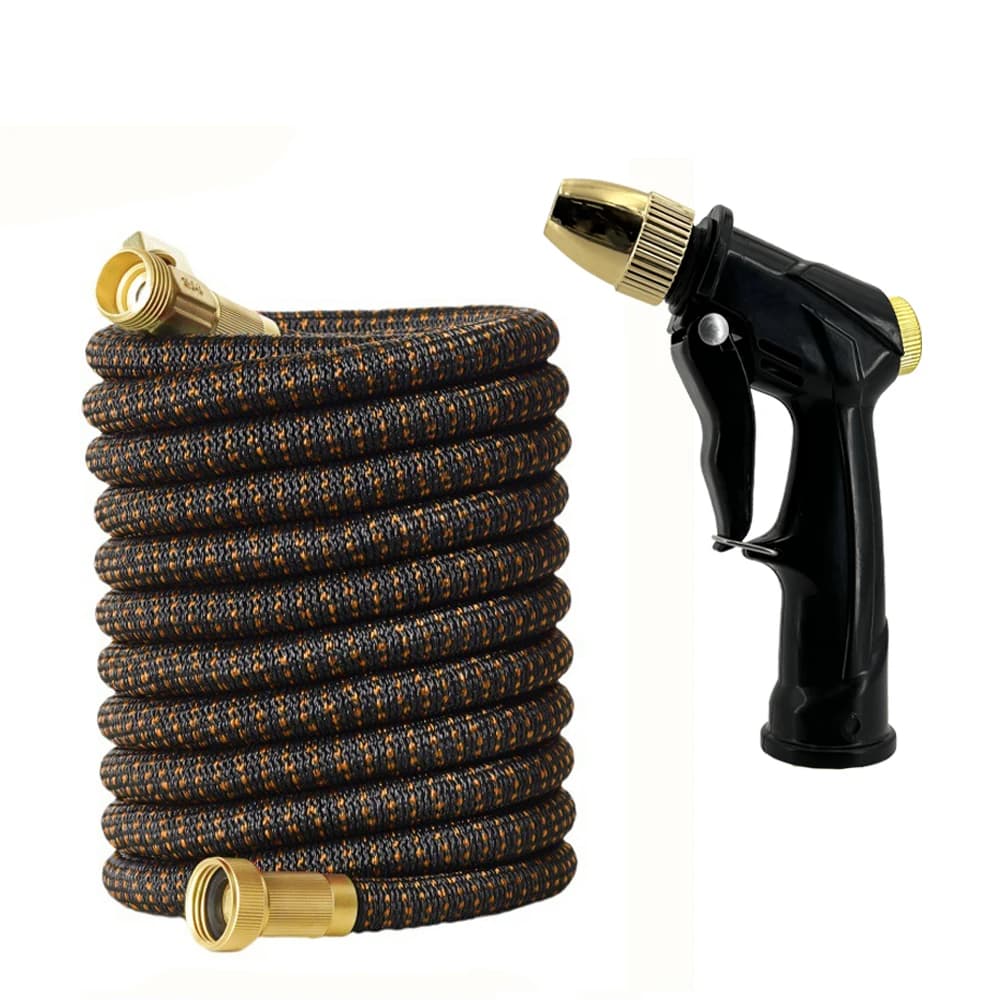 High Quality Expandable Garden Hose 3/4' Metal Joint High Pressure Flexible Water Hose for Car Wash